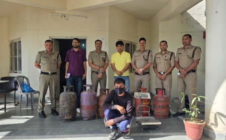 LPG कालाबाजारी पर प्रशासन का एक्शन