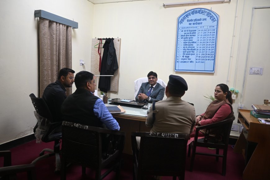 राष्ट्रीय लोक अदालत पर समन्वय बैठक