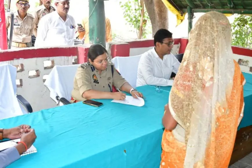 थाना समाधान दिवस में डीएम-एसपी सख्त