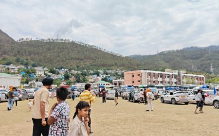 मौसम अलर्ट के बीच चारधाम यात्रियों की सुरक्षा हेतु श्रीनगर में बनाए गए सुरक्षित होल्डिंग स्थल