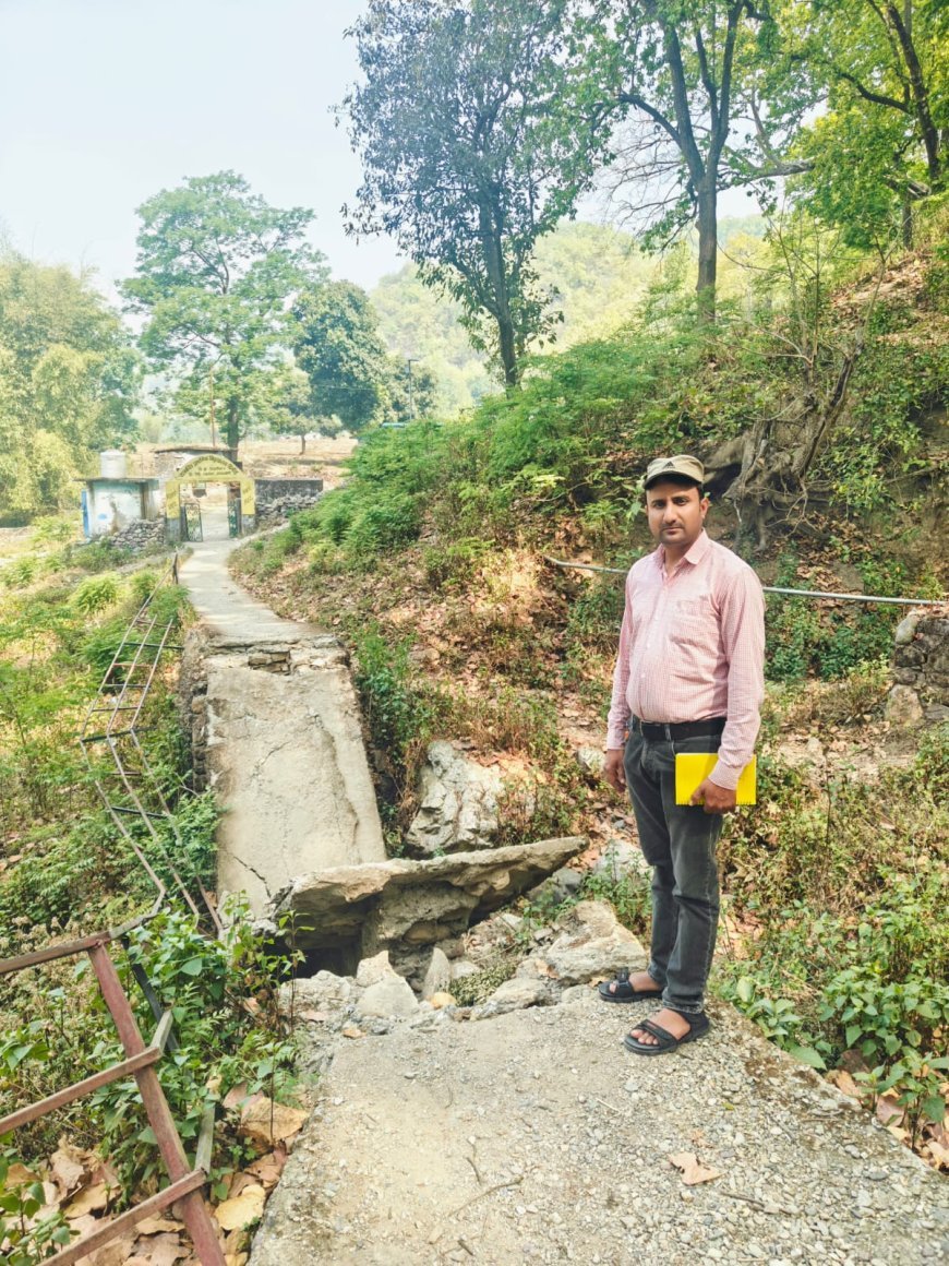 क्षतिग्रस्त डाट पुलिया के पुनर्निर्माण को डीएम की मंजूरी