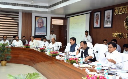 दिशा बैठक में विकास कार्यों की समीक्षा