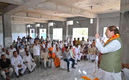 सोनीपत : कैबिनेट मंत्री बोले, गरीबों को सामाजिक, आर्थिक संरक्षण सुनिश्चित कर जनता के चहेते बने प्रधानमंत्री मोदी