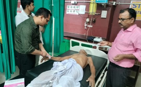 अयोध्या: हृदय रोगी को टेनेक्टेप्लेज इंजेक्शन से मिली नई जिंदगी,  जिला अस्पताल  में निःशुल्क इलाज से बची 75 वर्षीय मरीज की जान