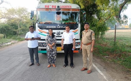 कानपुर: ओवरलोडिंग पर कसा शिकंजा, 6 डंपरों पर हुई कार्यवाही, पांच लाख का लगा जुर्माना