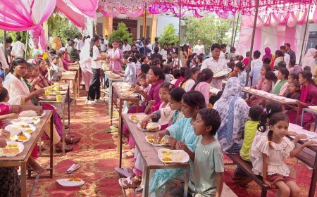 बलरामपुर: पचपेड़वा में वीर शिरोमणि महाराणा प्रताप जयंती धूमधाम से मनाई गई; निशुल्क स्वास्थ्य शिविर में 95 मरीजों का हुआ  इलाज