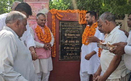 सोनीपत में विकास को मिली रफ्तार: एक करोड़ से अधिक के विकास कार्यों का शुभारंभ, पार्कों के सौंदर्यीकरण और गली निर्माण पर जोर