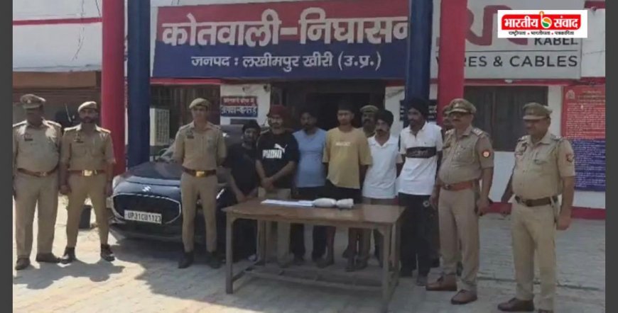 60 लाख की अफीम संग छह तस्कर गिरफ्तार