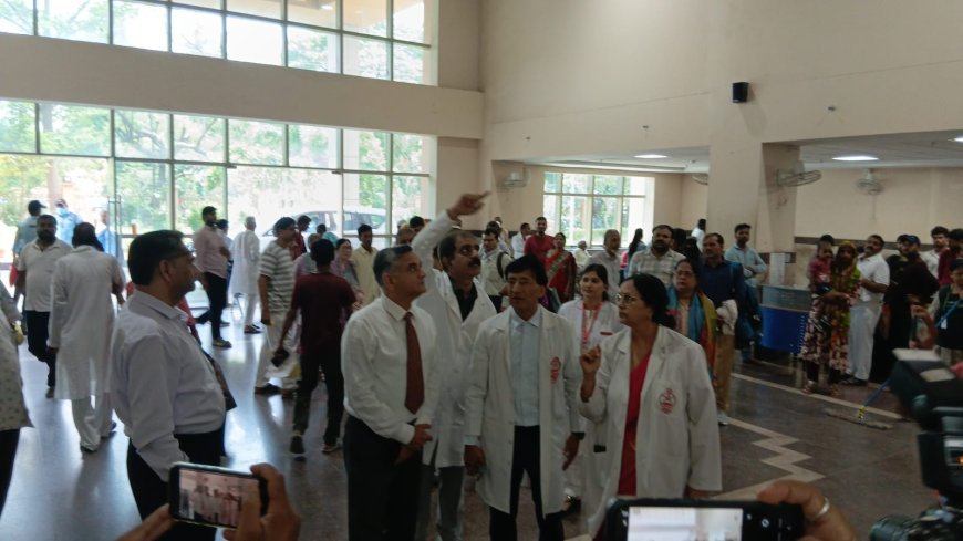 कानपुर : कार्यभार ग्रहण करने के बाद पहली बार किया कानपुर का आधिकारिक भ्रमण