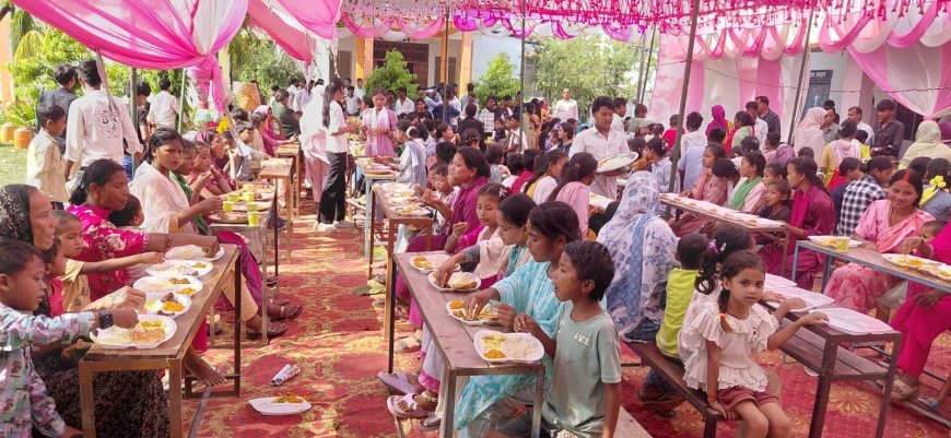 बलरामपुर: पचपेड़वा में वीर शिरोमणि महाराणा प्रताप जयंती धूमधाम से मनाई गई; निशुल्क स्वास्थ्य शिविर में 95 मरीजों का हुआ  इलाज