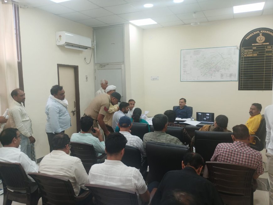 सोनीपत: खरखौदा उपमंडल में एसडीएम अमित कुमार की अध्यक्षता में समाधान शिविर आयोजित*