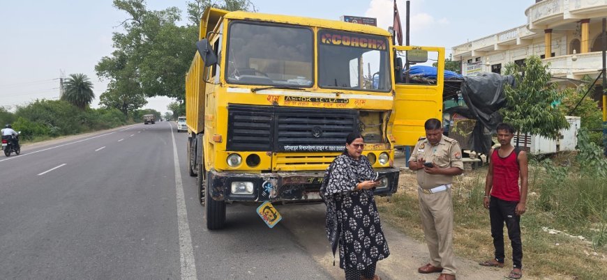 कानपुर: सड़क सुरक्षा नियमों की अनदेखी करना पडा भारी, सप्ताह भर में हुए 1400 चालान
