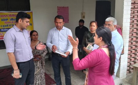 उपमंडल अधिकारी अंकित कुमार ने बाल संरक्षण संस्थाओं का किया निरीक्षण, बच्चों को सभी आवश्यक सुविधाएं उपलब्ध कराने के दिए उपमंडल अधिकारी अंकित कुमार ने बाल संरक्षण संस्थाओं का किया निरीक्षण, बच्चों को सभी आवश्यक सुविधाएं उपलब्ध कराने के दिए 