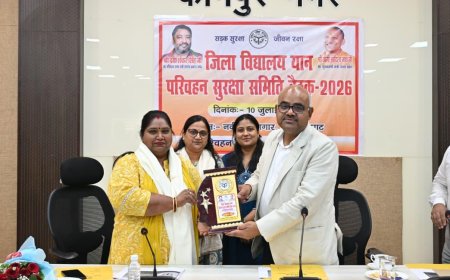 “मिशन सेफ फ्यूचर” अभियान में स्कूली वाहनों की शत-प्रतिशत फिटनेस और परमिट दुरुस्त, अधिकारियों को मिला सम्मान