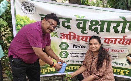कानपुर में महा-वृक्षारोपण अभियान