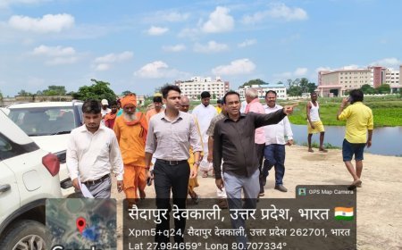लखीमपुर खीरी : देवेश्वरनाथ मंदिर में श्रद्धालुओं की सुविधा पर प्रशासन का फोकस ।