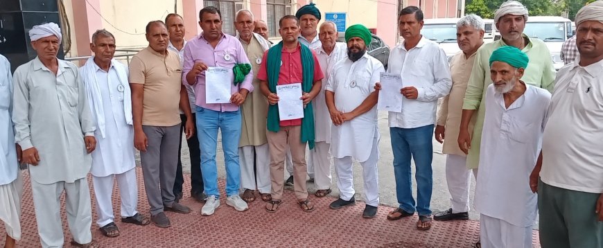बिजली संकट पर गरजे किसान: डीसी को सौंपा ज्ञापन, समाधान नहीं हुआ तो होगा बड़ा आंदोलन