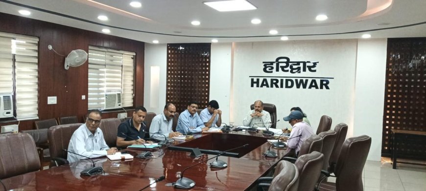 हरिद्वार : ठोस अपशिष्ट प्रबंधन पर सीडीओ के कड़े निर्देश