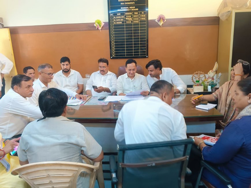 सोनीपत::एसआईआर-2026 अभियान में राई विधानसभा क्षेत्र ने पकड़ी रफ्तार, 58.50 प्रतिशत एन्यूमरेशन फार्म का डिजिटाइजेशन पूरा : मनीष मलिक*