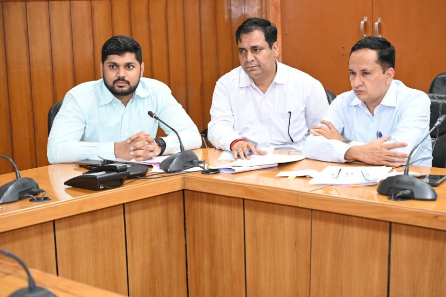 सोनीपत: आरआरटीएस प्रोजेक्ट के लिए भूमि अधिग्रहण कार्य को प्राथमिकता के आधार पर करें पूरा - नगर निगम आयुक्त हर्षित कुमार*